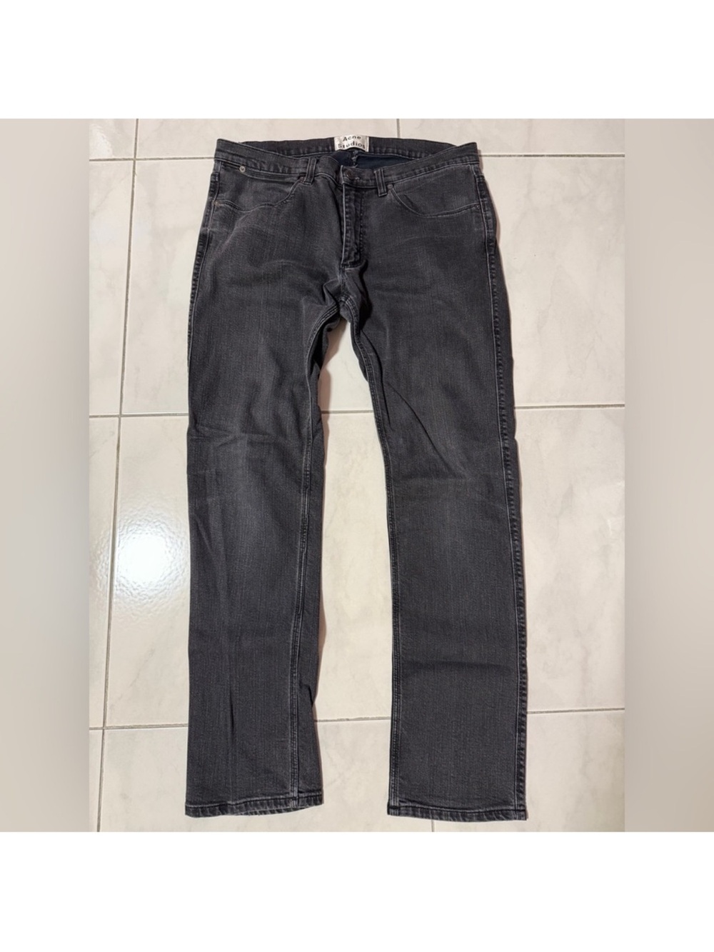 Acne Studios dark grey jeans
